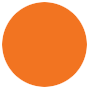 Kreis orange